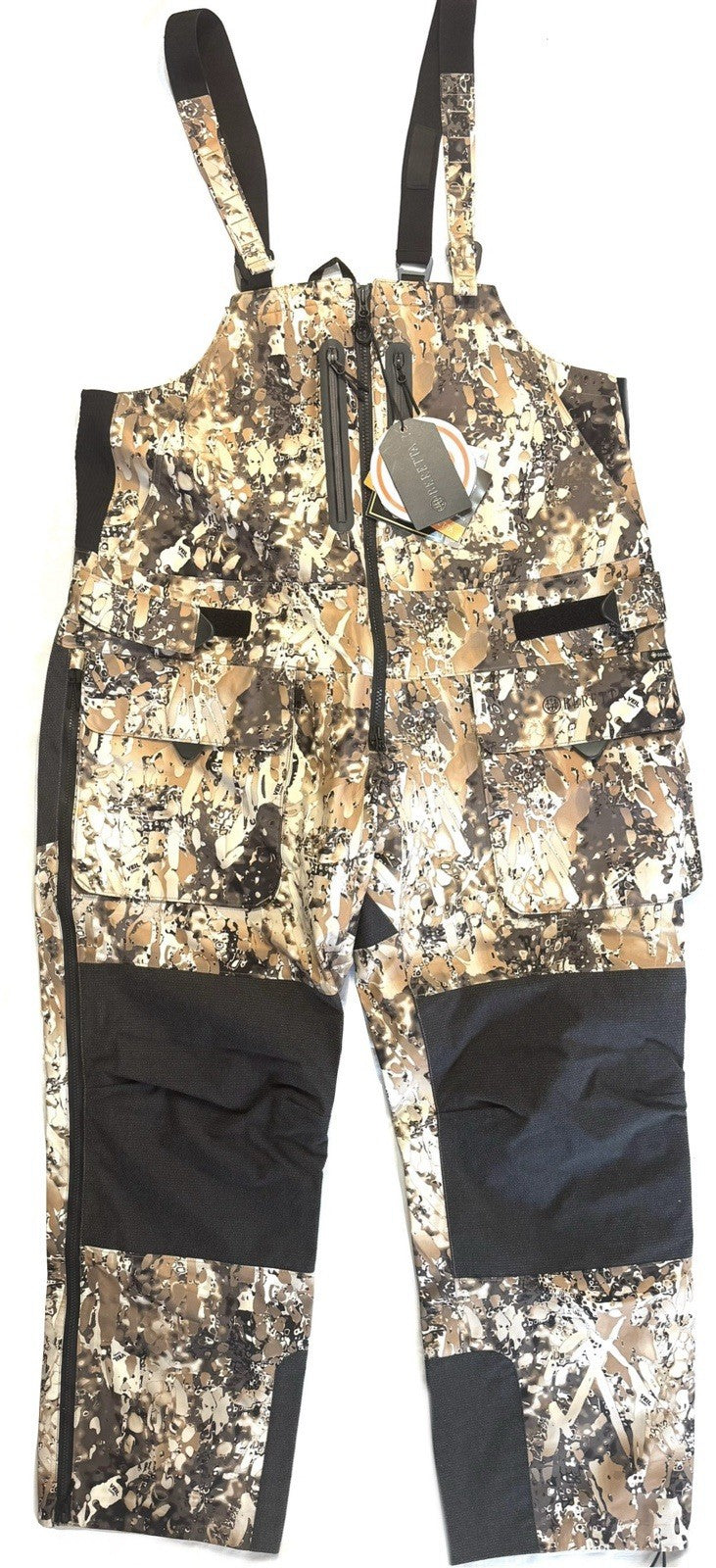 BERETTA Mens B-Xtreme GTX Waterproof Hunting Bib Veil Avayde Camo 3XL -MSRP $579