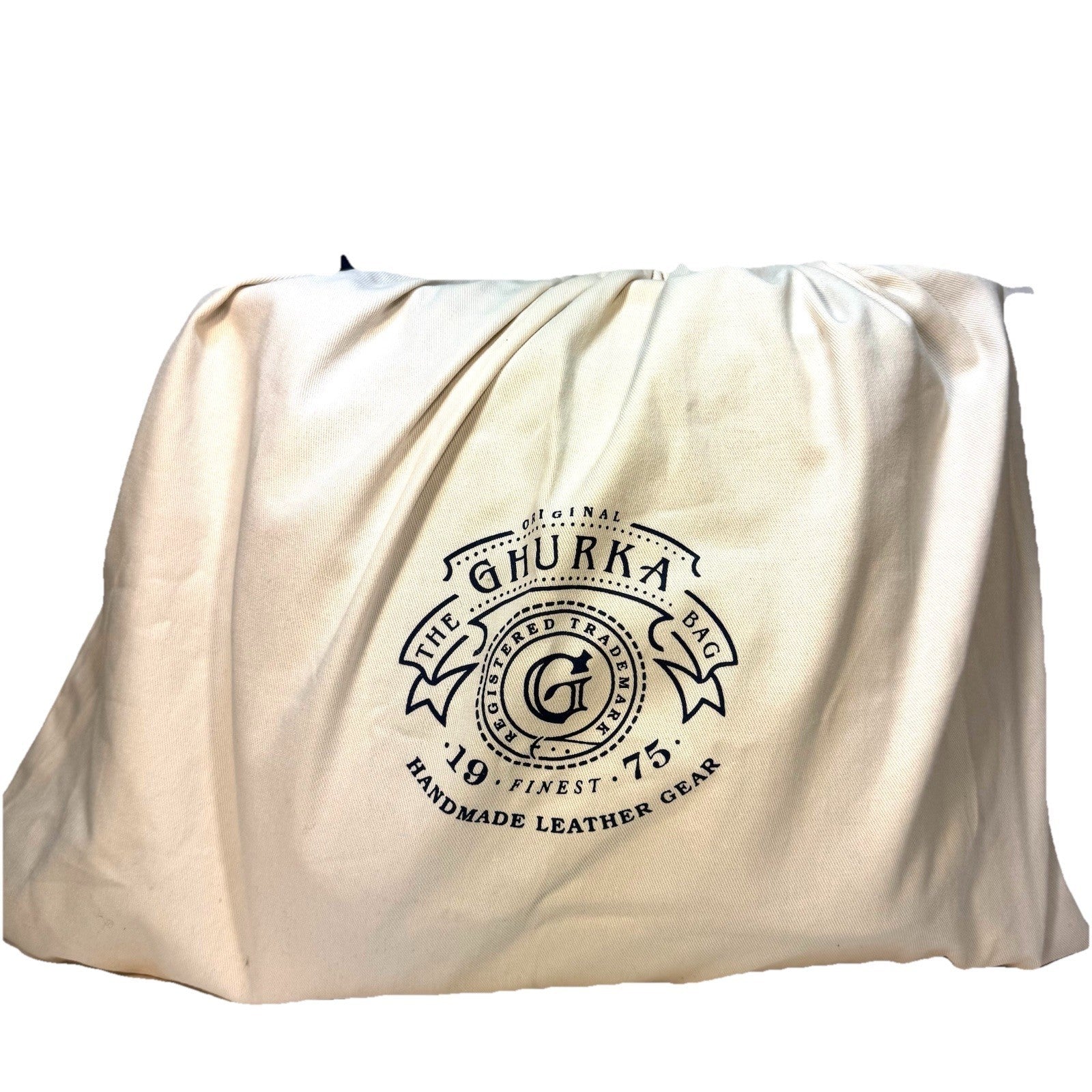 GHURKA Gearpack No. 4 Leather Messenger Bag Vintage Chestnut Brown (MSRP $1,295)